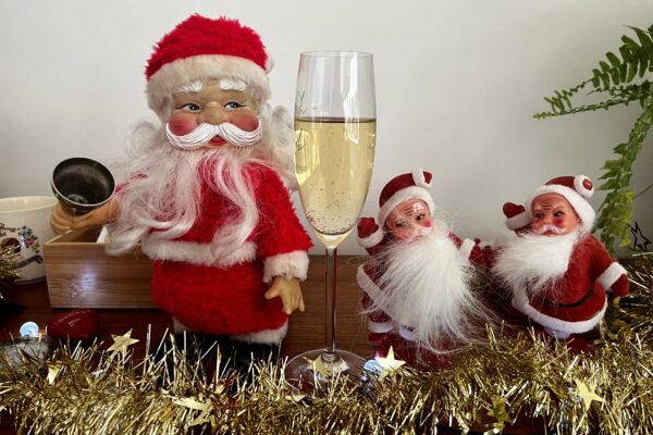 non alcoholic sparkling wine at christmas